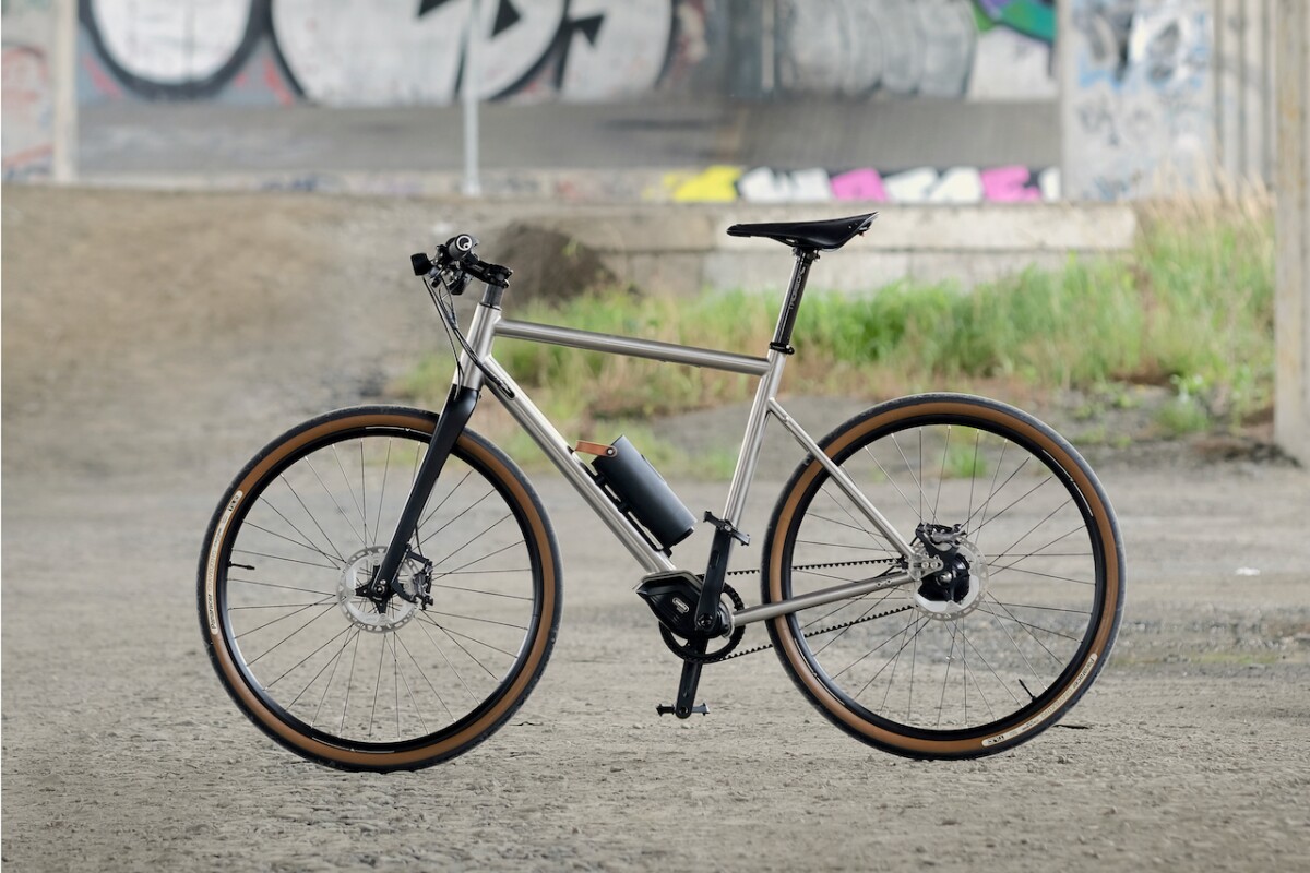 Titanium electric bike sales